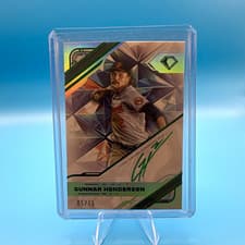 2025 Topps Diamond Icons White PolychromatINK Autographs Gunnar Henderson #WPA-GH card