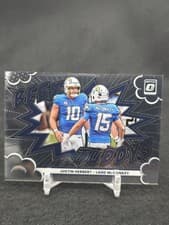 2025 Donruss Optic Best Tuddys Justin Herbert/Ladd McConkey #16 card