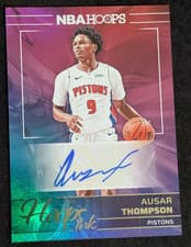 2024-25 Hoops Hoops Ink Ausar Thompson #HI-ATP card