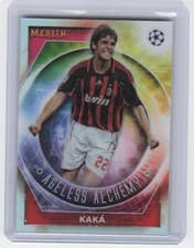 Kaka 2022 Topps Merlin Chrome UEFA Club Competitions Ageless Alchemy card