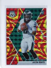 Jalen Hurts 2020 Panini Mosaic card