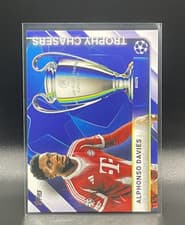 2025-26 Topps UEFA Club Competitions Trophy Chasers Alphonso Davies #TC-13