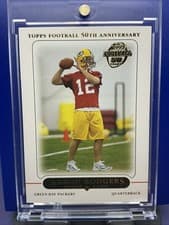 Aaron Rodgers 2005 Topps card