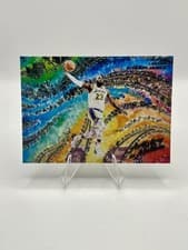 LeBron James 2024 Panini Court Kings Artistry in Motion card