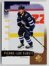 Pierre Luc Dubois 2020 SP Authentic card