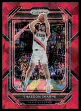 Shaedon Sharpe 2022 Panini Prizm card