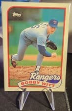 Bobby Witt 1989 Topps card