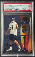 Brian Urlacher 2000 Playoff Contenders card