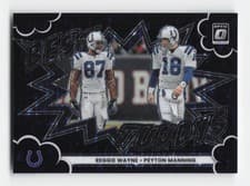 2025 Donruss Optic Best Tuddys Peyton Manning/Reggie Wayne #19 card