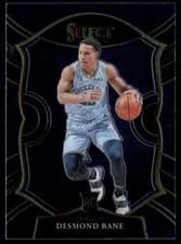 Desmond Bane 2020 Panini Select card