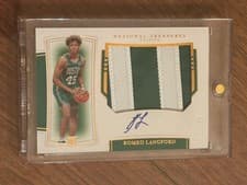 Romeo Langford 2019 Panini National Treasures card