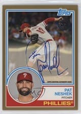 Pat Neshek 2018 Topps Update 1983 Baseball Autographs card
