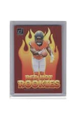 Audric Estime 2024 Donruss Red Hot Rookies card
