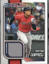 Kristian Campbell 2026 Topps Real One Relics card