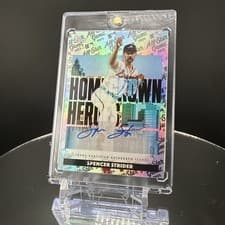 Spencer Strider 2025 Topps All Star Game Homegrown Heroes Autographs card
