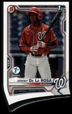 2021 Bowman 1st Edition Jeremy De La Rosa #BFE-25
