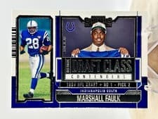 Marshall Faulk 2023 Panini Contenders Historic Draft Class card