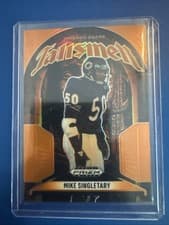 Mike Singletary 2025 Panini Prizm Black Talismen card