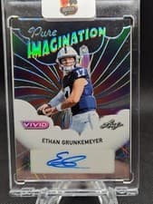 2025 Leaf Vivid Pure Imagination Autographs Ethan Grunkemeyer #PA-EG1 card