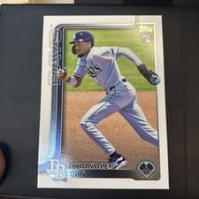 2025 Topps Update Oversized 2025 Base Card Chandler Simpson #US277 card