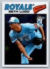 2026 Topps Heritage Base Set Seth Lugo #192 card