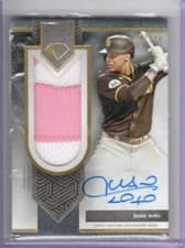 2024 Topps Diamond Icons Autographed Jumbo Patches Juan Soto #AJP-JS card