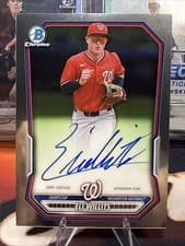 Eli Willits 2025 Bowman Draft Chrome Prospect Autograph card