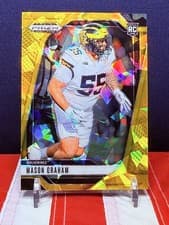 2025 Panini Prizm Draft Picks Base Set Mason Graham #63 card