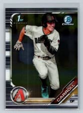 2019 Bowman Draft Chrome Corbin Carroll #BDC-125