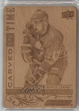 2024-25 Upper Deck Engrained Icons Carved in Time Wendel Clark #CT-WC card