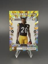 2025 Donruss The Elite Series Rookies Kaleb Johnson #ESR-KJN card