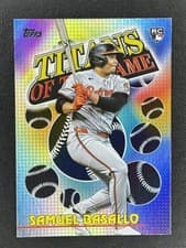 Samuel Basallo 2026 Topps Titans Of The Game card