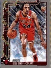 2025-26 Topps Holiday SSP Photo Variations Noa Essengue #SSV-NE card