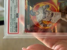 Shohei Ohtani 2024 Topps Cosmic Chrome Planetary Pursuit card