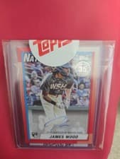2025 Topps 1990 Topps Baseball Autographs Series Two James Wood #90B2-JW