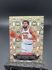 Karl-Anthony Towns 2024-25 Panini Prizm Monopoly Millionaire White card