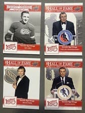 2025-26 Upper Deck Detroit Red Wings Centennial Hall of Famers (HOF) Brad Park #132 card