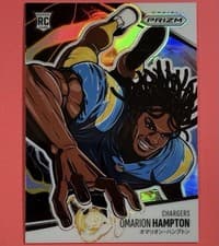 2025 Panini Prizm Manga - Vertical Omarion Hampton #13 card