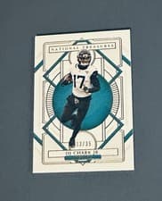 DJ Chark Jr. 2020 Panini National Treasures card