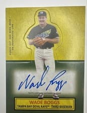 2025 Topps Archives 1964 Topps Stand-Ups Autographs Wade Boggs #64SUA-WB card