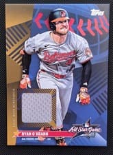 2025 Topps Update All-Star Stitches Ryan O'Hearn #AS-RO card