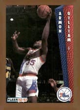 1992-93 Fleer Base Set Armon Gilliam #169