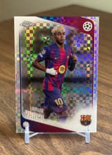 Lamine Yamal 2025 Topps UEFA card
