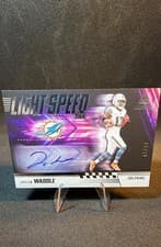 2024 Panini Luminance Light Speed Ink Jaylen Waddle #LSI-JWE card