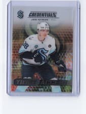 2025-26 Upper Deck Credentials Acetate Debut Ticket Access Jani Nyman #DTAA-JN card