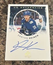 2024-25 SP Authentic UD Authentics Danton Heinen #UDA-DH card