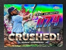 2024 Topps Chrome Update Crushed! Vladimir Guerrero Jr. #CR-7 card