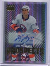 Kyle MacLean 2024-25 Skybox Metal Universe Skybox Premium Prospects Auto card