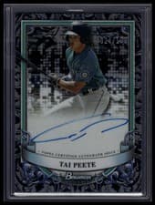 2024 Bowman Sterling Prospect Autographs Tai Peete #PA-TP