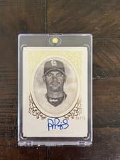 2025 Topps Allen & Ginter Carte de Visite Autographs Albert Pujols #CDVA-AP card